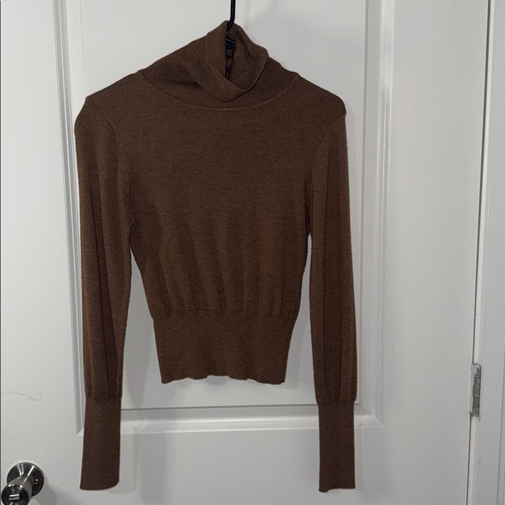Emory Park Brown Turtleneck Sweater